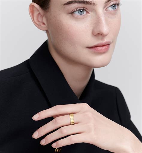 dior ring dames goud|Dior designer rings.